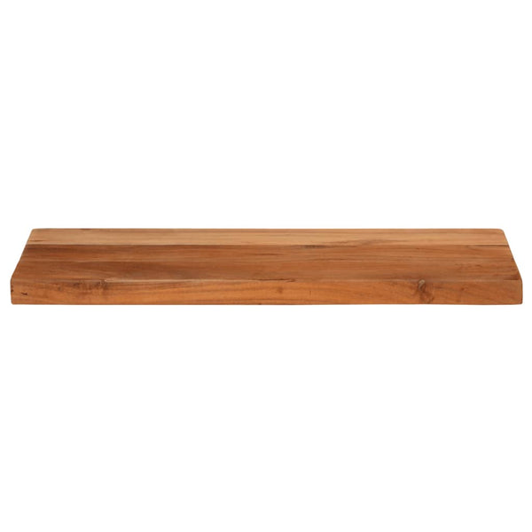 Akazie Tischplatte 40x20 cm Massivholz