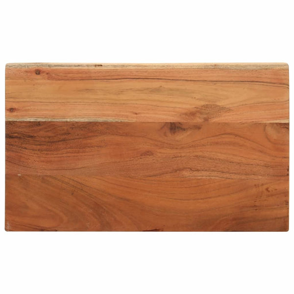 Akazie Tischplatte 50x20 cm Massivholz