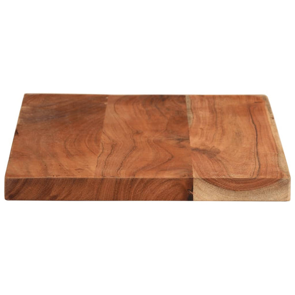 Akazie Tischplatte 50x20 cm Massivholz