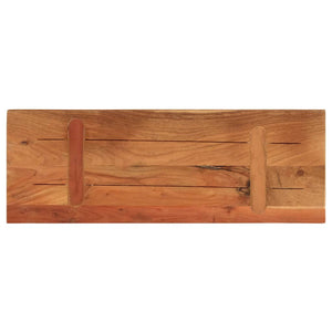 Akazie Tischplatte 70x20 cm Massivholz