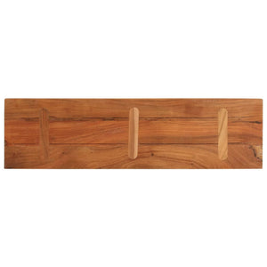 Akazie Tischplatte Massivholz 120x20 cm