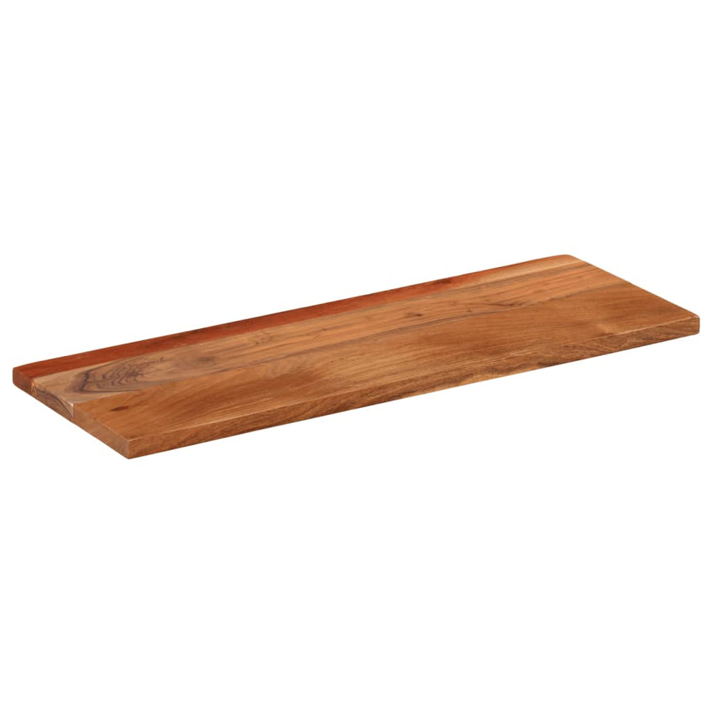 Akazie Tischplatte 90x30 cm Massivholz