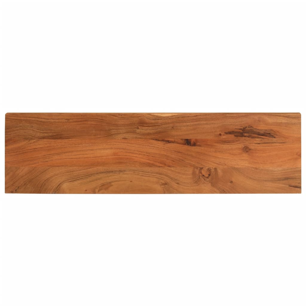 Massivholz Akazie Tischplatte 120x30 cm