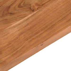 Massivholz Akazie Tischplatte 180x40 cm