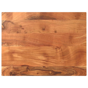 Akazie Tischplatte Massivholz 80x50 cm
