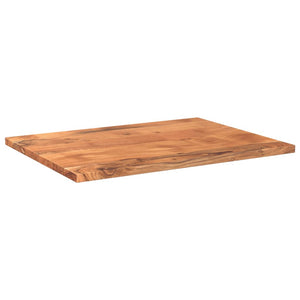 Akazie Tischplatte Massivholz 90x50 cm