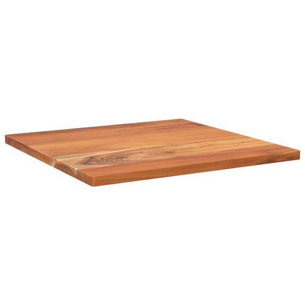 Akazie Tischplatte 60x60 cm Massivholz