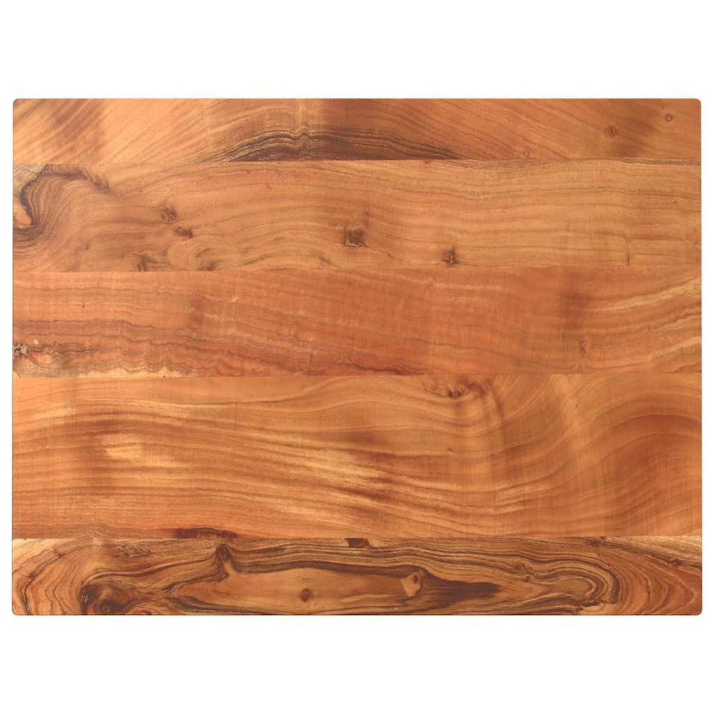 Akazie Tischplatte Massivholz 80x60 cm