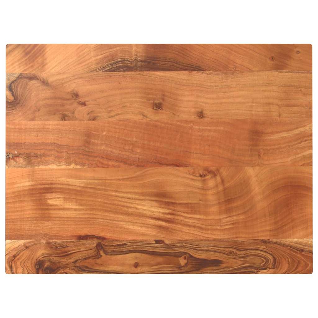 vidaXL Plateau de table 80x60x3,8 cm Rectangulaire Bois d'acacia massif
