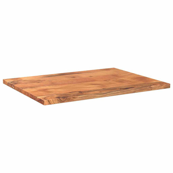 vidaXL Plateau de table 80x60x3,8 cm Rectangulaire Bois d'acacia massif