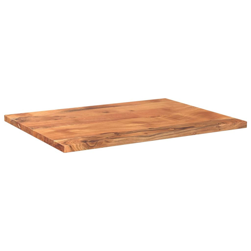 Akazie Tischplatte Massivholz 90x60 cm