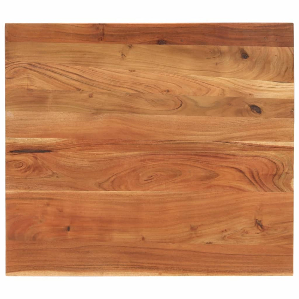Massivholz Akazie Tischplatte 90x80 cm