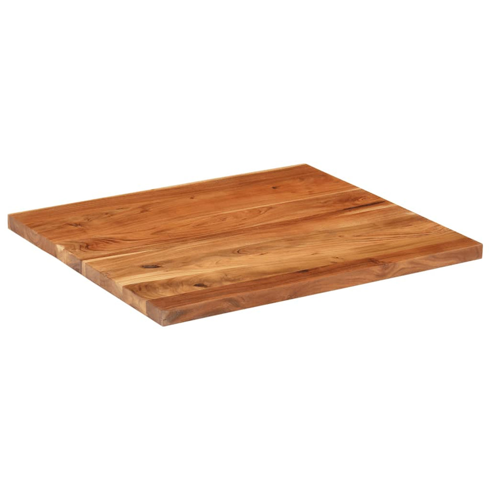 Akazie Tischplatte Massivholz 110x80 cm