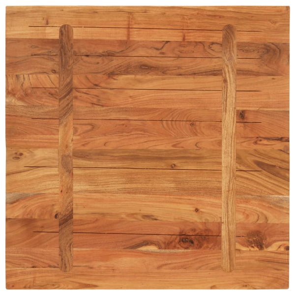 Akazie Tischplatte Quadratisch 90x90 cm