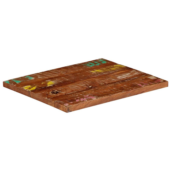 Massive Altholz Tischplatte 60x50 cm