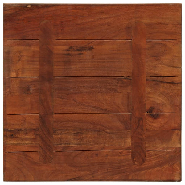 Quadratische Altholz Tischplatte 60x60 cm