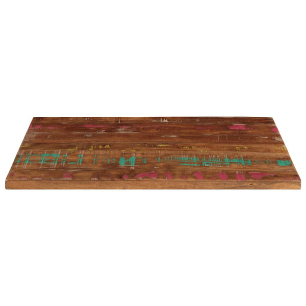Tischplatte Altholz 80x60 cm Rechteckig