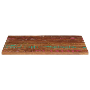 Massive Altholz Tischplatte 100x60 cm