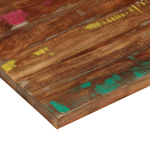 Massive Altholz Tischplatte 100x60 cm