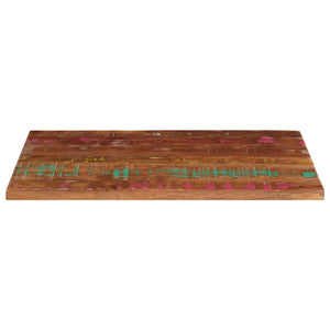 Massive Altholz Tischplatte 120x60 cm