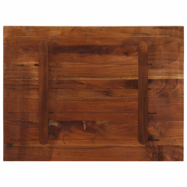 Massive Altholz Tischplatte 90x70 cm