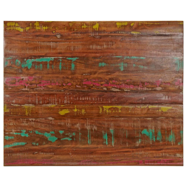 Massive Altholz Tischplatte 90x80 cm