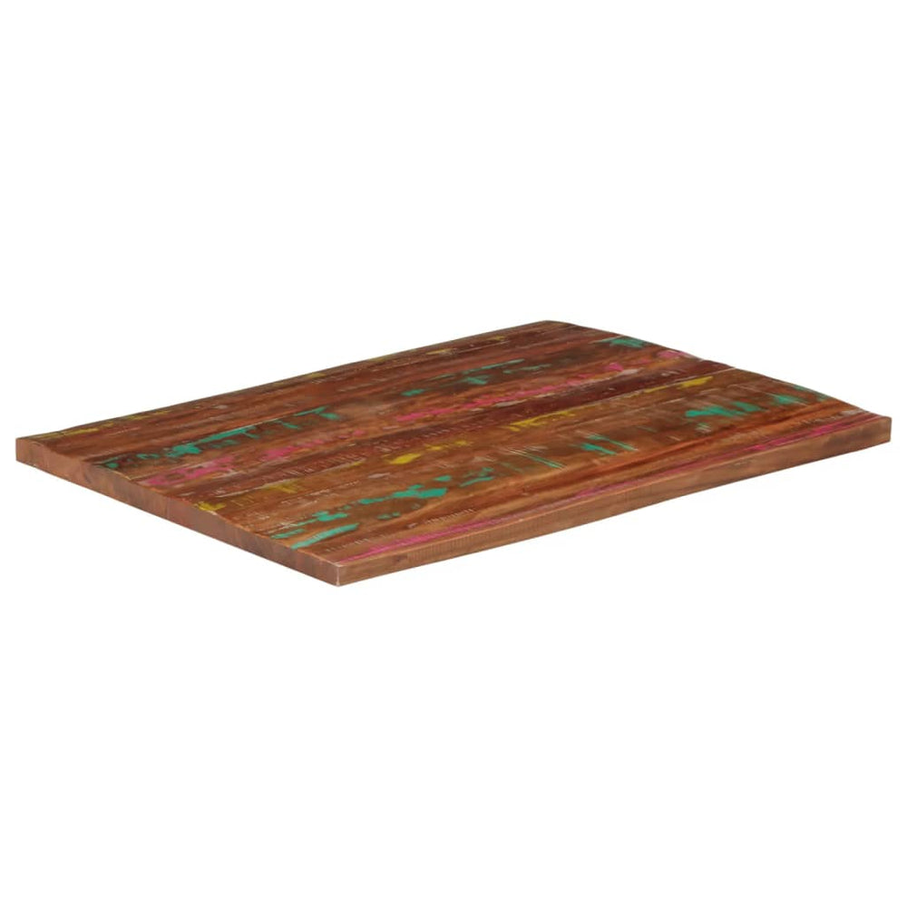 Massive Altholz Tischplatte 100x80 cm