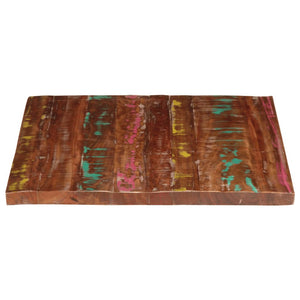 Massive Altholz Tischplatte 100x80 cm