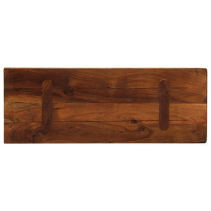 Massive Altholz Tischplatte 70x20 cm