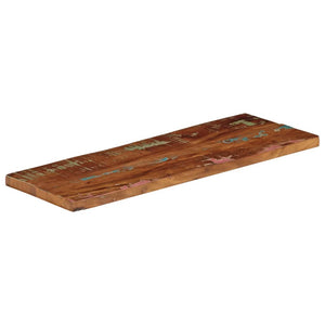 Massive Altholz Tischplatte 90x20 cm