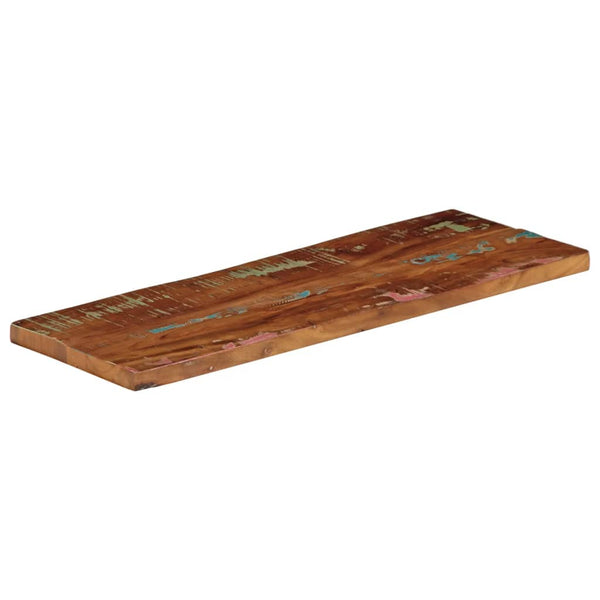 Massive Altholz Tischplatte 90x20 cm