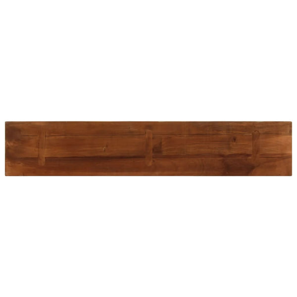 Massive Altholz Tischplatte 140x20 cm