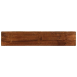 Massive Altholz Tischplatte 180x20 cm
