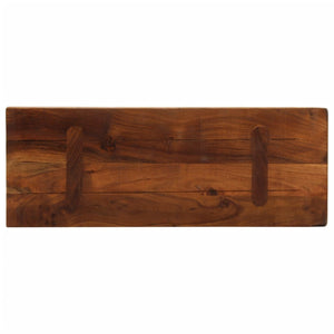 Massive Altholz Tischplatte 70x30 cm