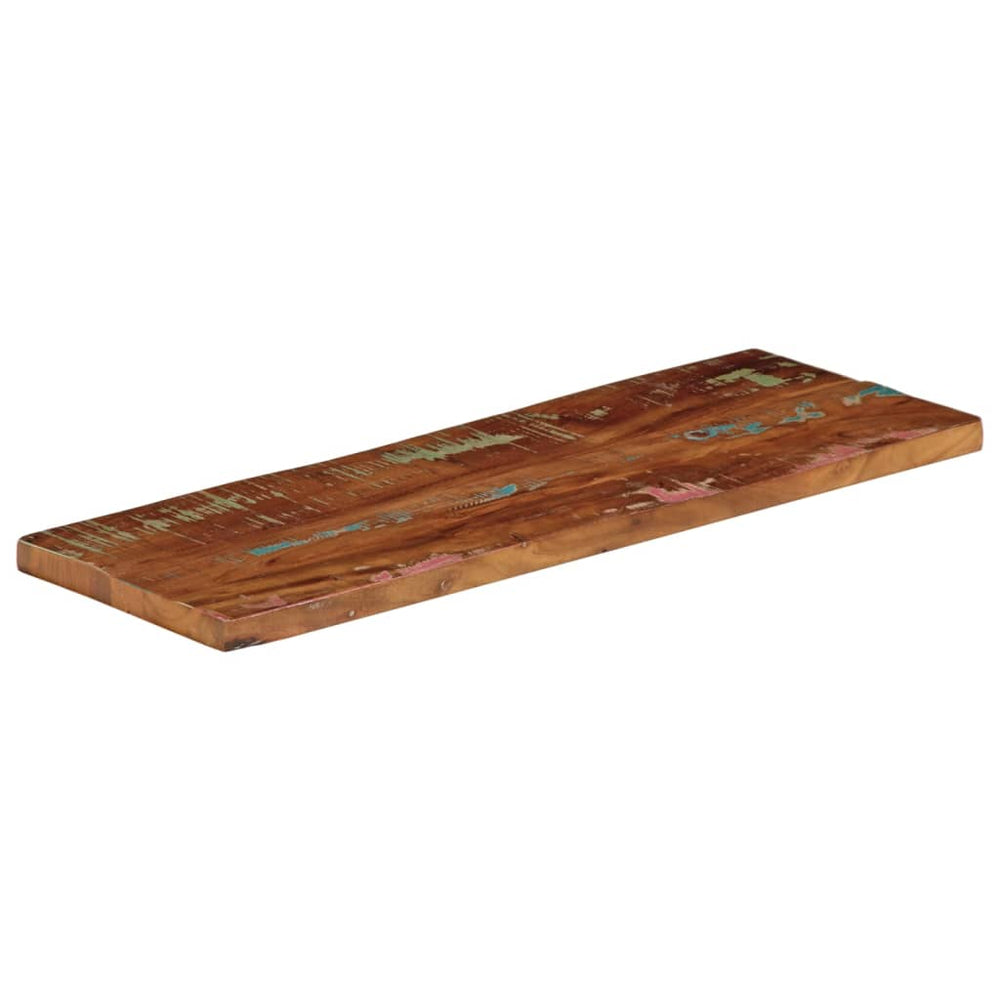 Massive Altholz Tischplatte 80x30 cm