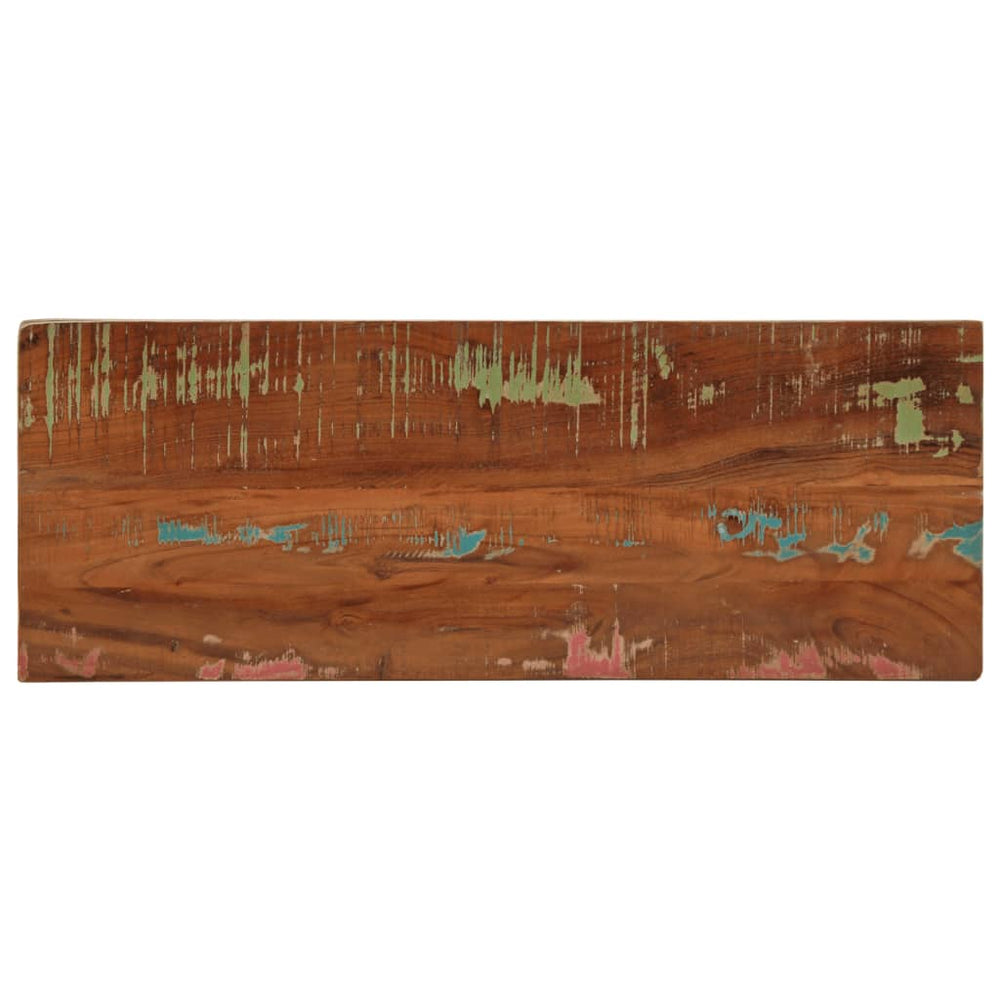 Tischplatte Altholz 80x40 cm Massiv
