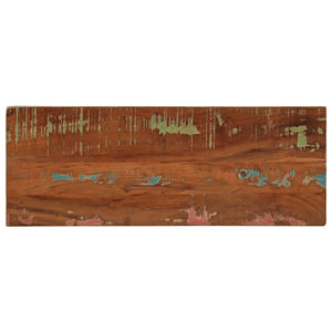 Tischplatte Altholz 80x40 cm Massiv