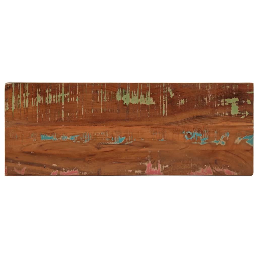 Massive Altholz Tischplatte 90x40 cm