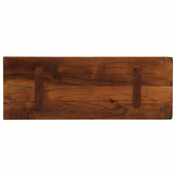 Massive Altholz Tischplatte 90x40 cm