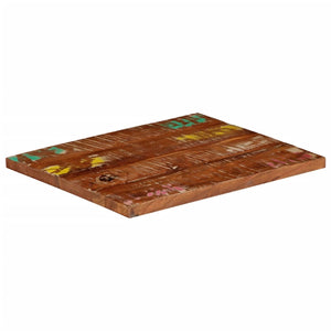 Massive Altholz Tischplatte 60x50 cm