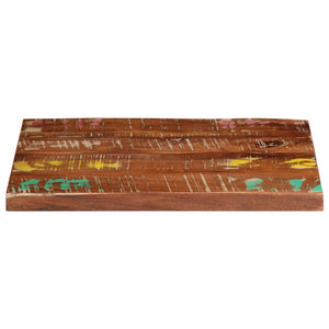 Massive Altholz Tischplatte 60x50 cm