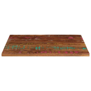 Massive Altholz Tischplatte 70x50 cm