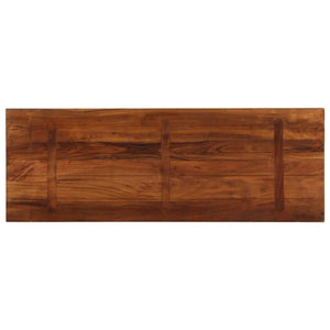 Massive Altholz Tischplatte 140x50 cm