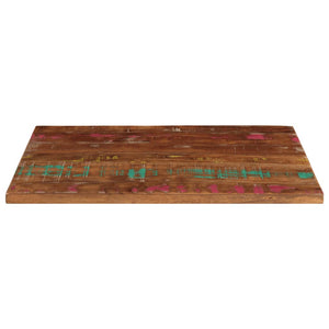 Tischplatte Altholz Rechteckig 70x60 cm