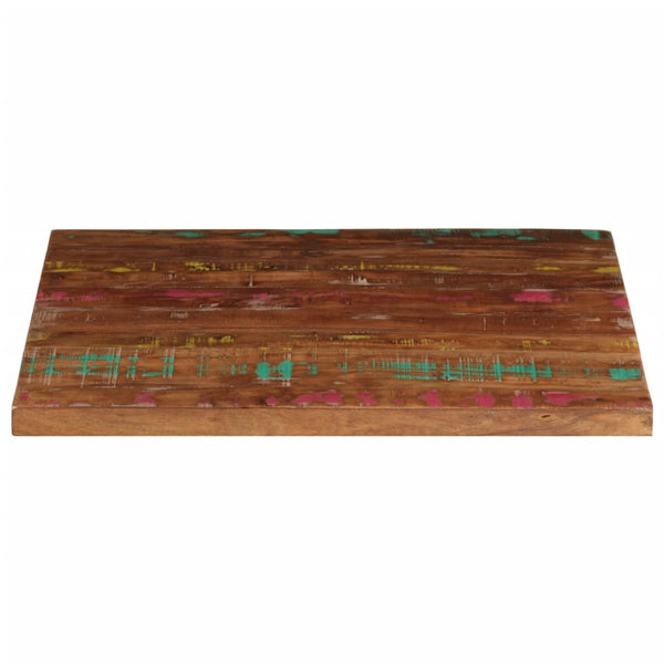 Quadratische Altholz Tischplatte 70x70 cm