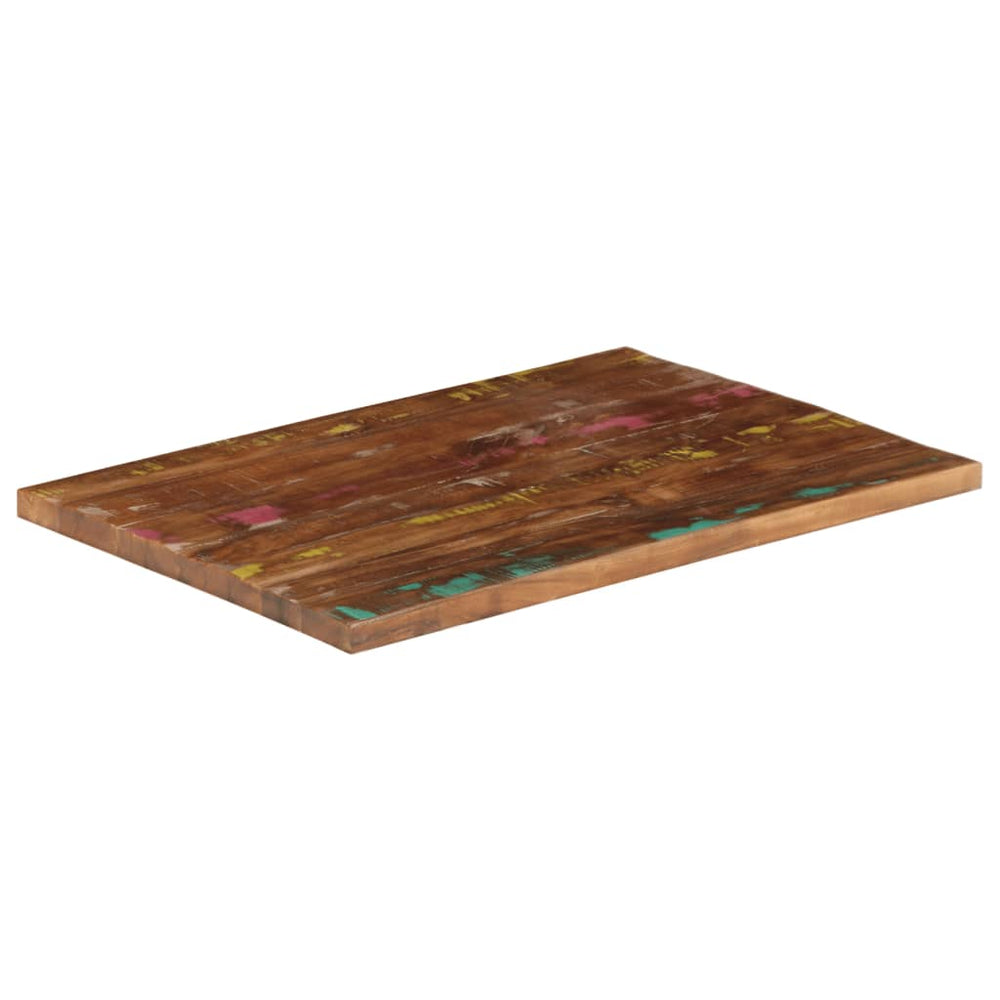 Massive Altholz Tischplatte 90x70 cm