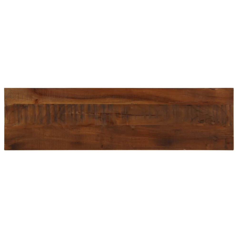 Massive Altholz Tischplatte 100x20 cm
