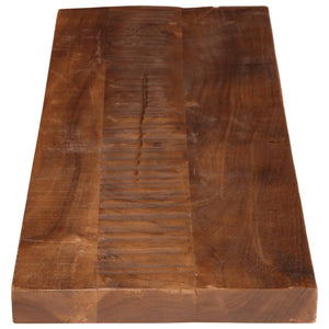 Massive Altholz Tischplatte 100x20 cm