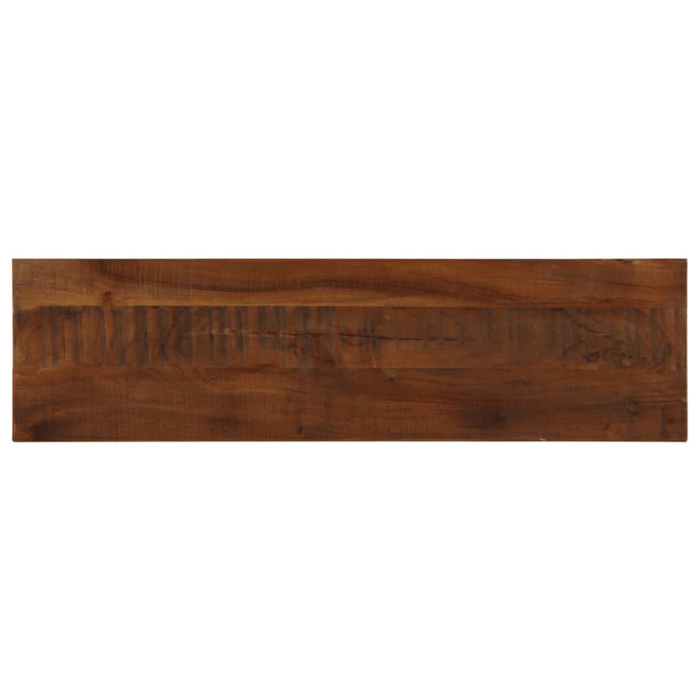 Massive Altholz Tischplatte 120x20 cm