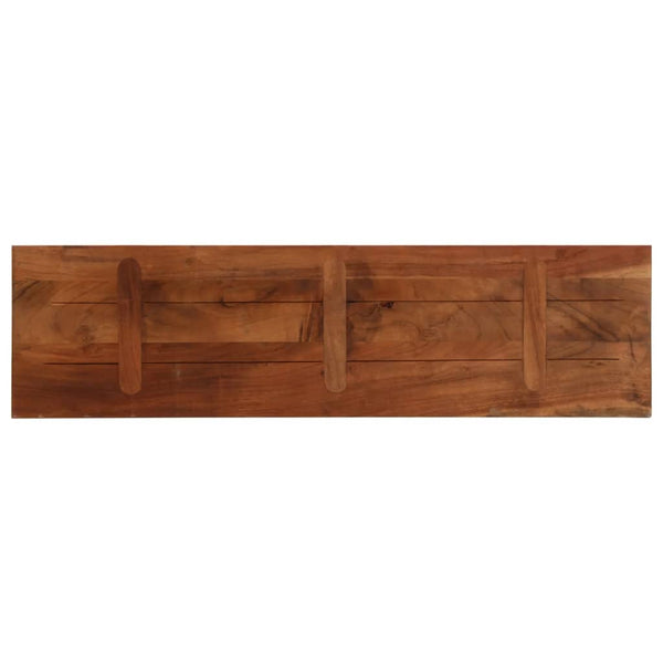 Massive Altholz Tischplatte 120x20 cm